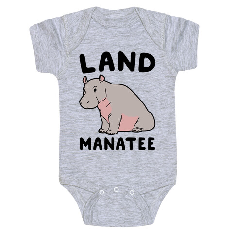 Land Manatee  Baby One-Piece