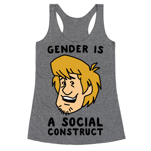 Gender is a Social Construct Racerback Tank Top