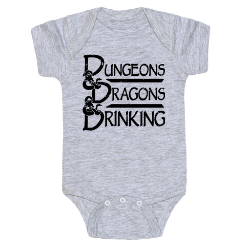 Dungeons & Dragons & Drinking Baby One-Piece