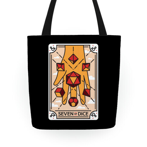 Seven of Dice - D&D Tarot Tote