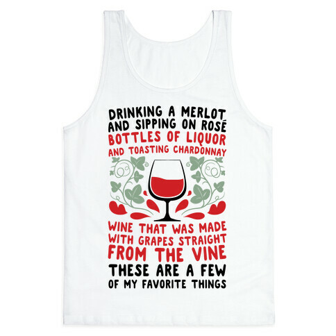 These Are A Few Of My Favorite Things Tank Top