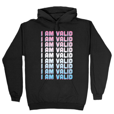 I Am Valid - Trans Hooded Sweatshirt