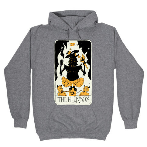 The Heckboy Tarot Card Hooded Sweatshirt