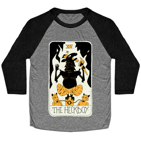 The Heckboy Tarot Card Baseball Tee