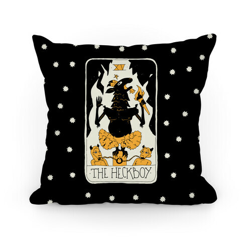 The Heckboy Tarot Card Pillow