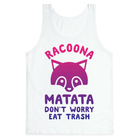 Raccoona Matata Ombre Tank Top