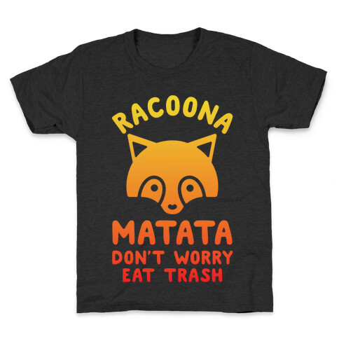 Raccoona Matata Ombre Kids T-Shirt