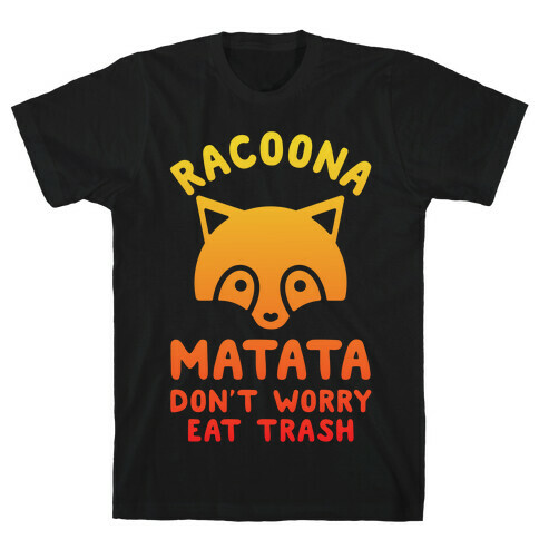 Raccoona Matata Ombre T-Shirt