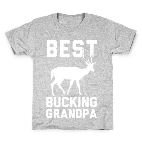 Best Bucking Grandpa Kids T-Shirt