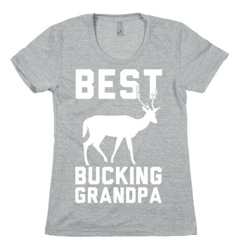Best Bucking Grandpa Womens T-Shirt