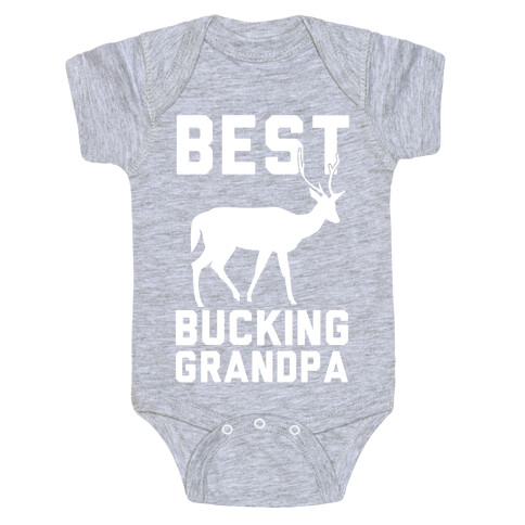 Best Bucking Grandpa Baby One-Piece