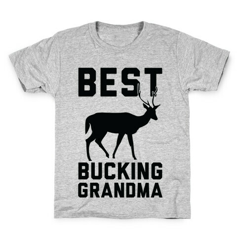 Best Bucking Grandma Kids T-Shirt