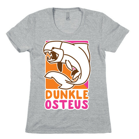 Dunkin' Dunkleosteus  Womens T-Shirt