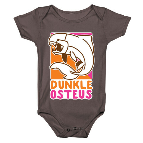 Dunkin' Dunkleosteus  Baby One-Piece