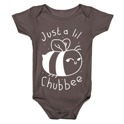 Just a Lil Chub bee Baby One-Piece