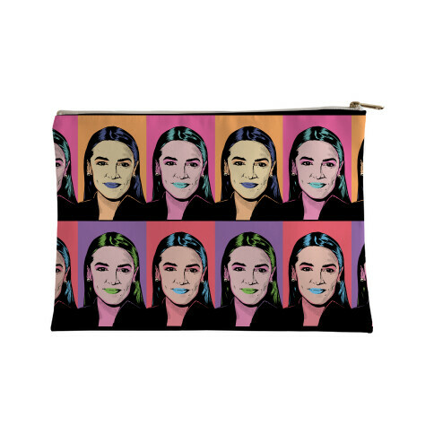 Alexandria Ocasio-Cortez Pop Art Parody Accessory Bag