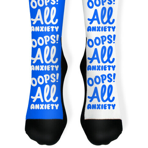 Oops! All Anxiety Sock