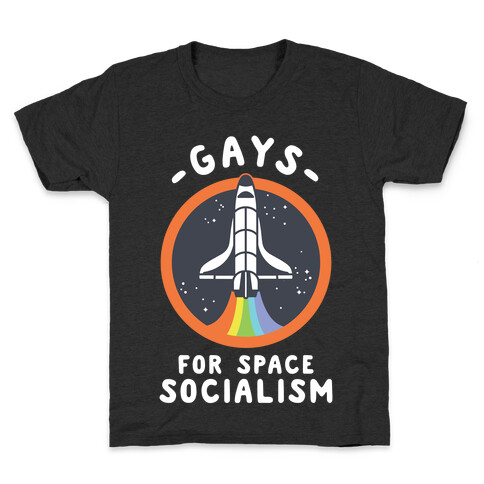 Gays For Space Socialism Kids T-Shirt