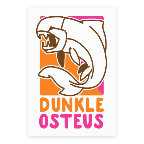 Dunkin' Dunkleosteus  Poster