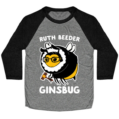 Ruth Beeder Ginsbug Baseball Tee