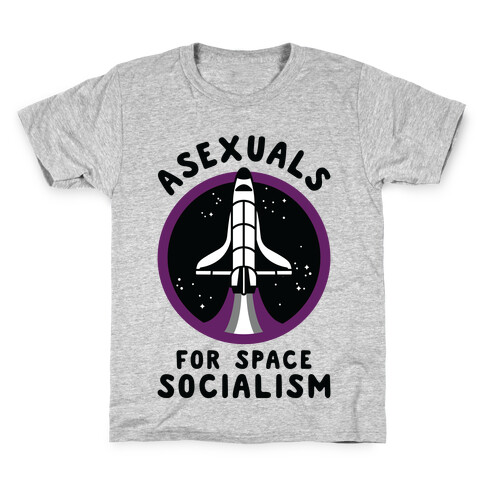 Asexuals For Space Socialism Kids T-Shirt