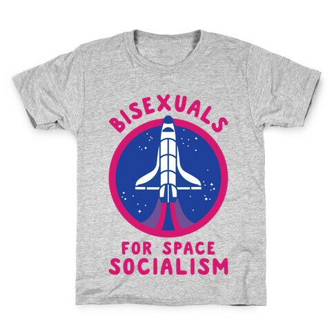Bisexuals For Space Socialism Kids T-Shirt