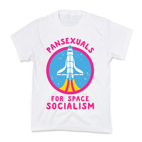 Pansexuals For Space Socialism Kids T-Shirt
