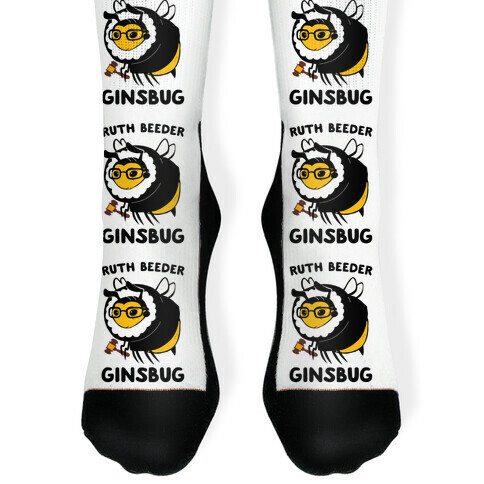 Ruth Beeder Ginsbug Sock