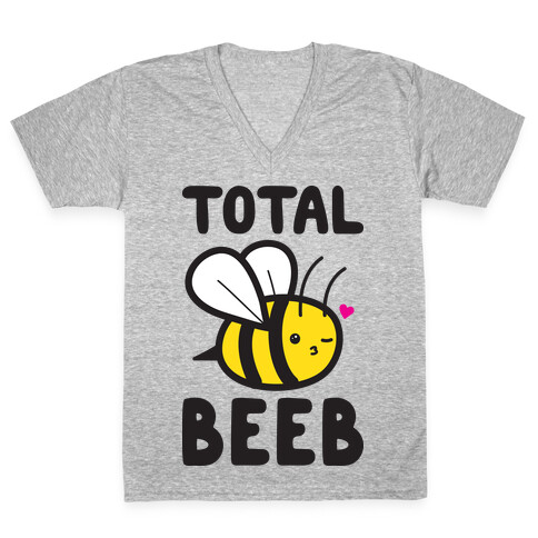 Total Beeb Bee V-Neck Tee Shirt