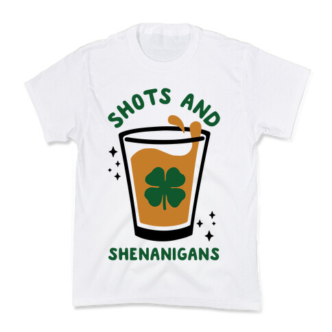 Shots and Shenanigans Kids T-Shirt