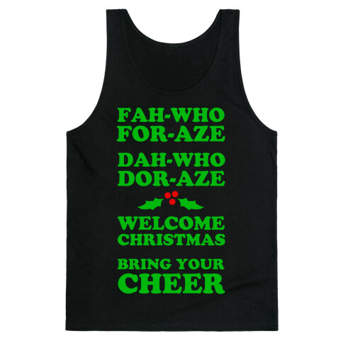 Fah-Who For-Aze Tank Top