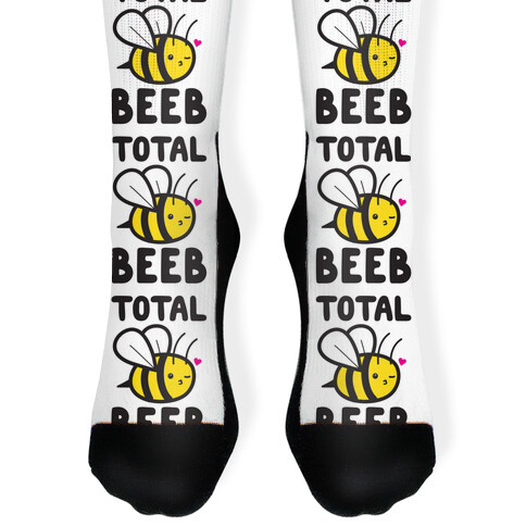 Total Beeb Bee Sock