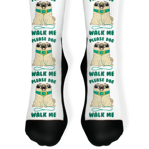 Please Dog Walk Me! Sock