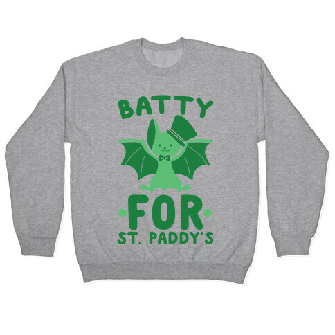 Batty for St. Paddy's Pullover