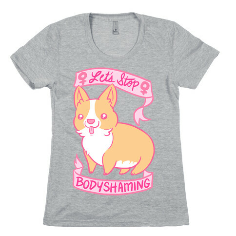 Let's Stop Bodyshaming Womens T-Shirt