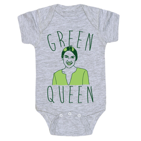 Green Queen AOC  Baby One-Piece