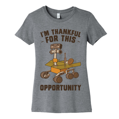 I'm Thankful For this OPPORTUNITY!  Womens T-Shirt