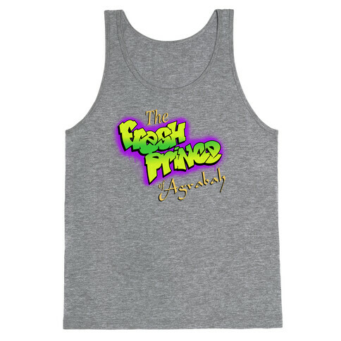 Fresh Prince of Agrabah 90s Parody Tank Top