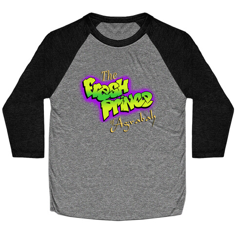 Fresh Prince of Agrabah 90s Parody Baseball Tee