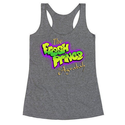 Fresh Prince of Agrabah 90s Parody Racerback Tank Top