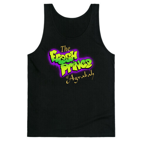 Fresh Prince of Agrabah 90s Parody Tank Top