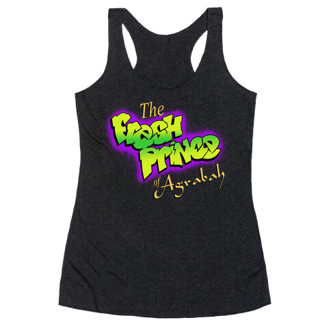 Fresh Prince of Agrabah 90s Parody Racerback Tank Top