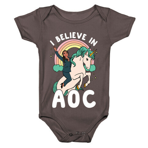I Believe in AOC (Alexandria Ocasio-Cortez)  Baby One-Piece