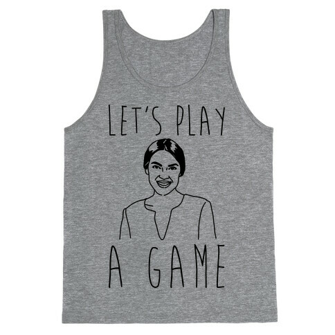 Let's Play A Game AOC Tank Top