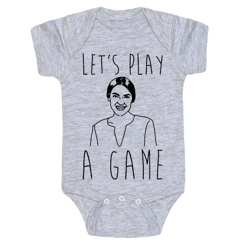 Let's Play A Game AOC Baby One-Piece