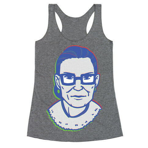 RGB RBG - Ruth Bader Ginsburg  Racerback Tank Top