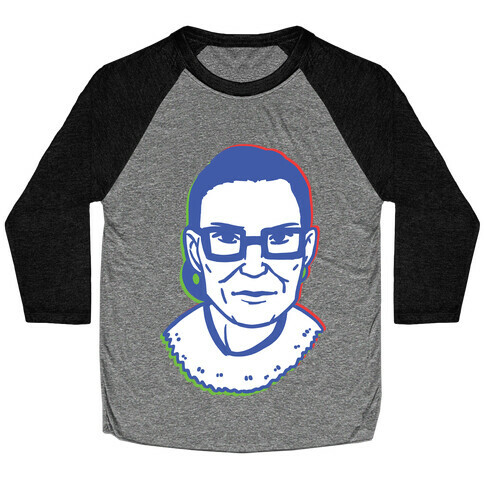 RGB RBG - Ruth Bader Ginsburg  Baseball Tee