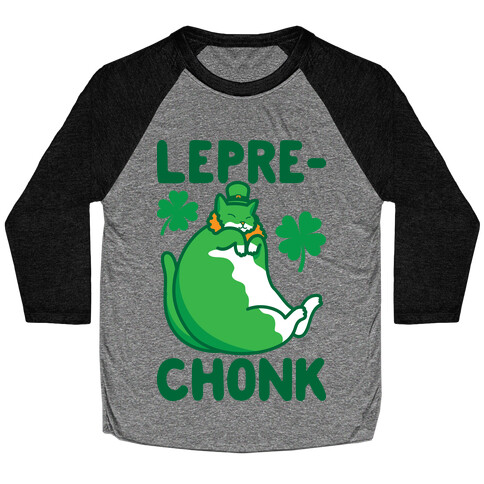 LepreCHONK Cat Baseball Tee