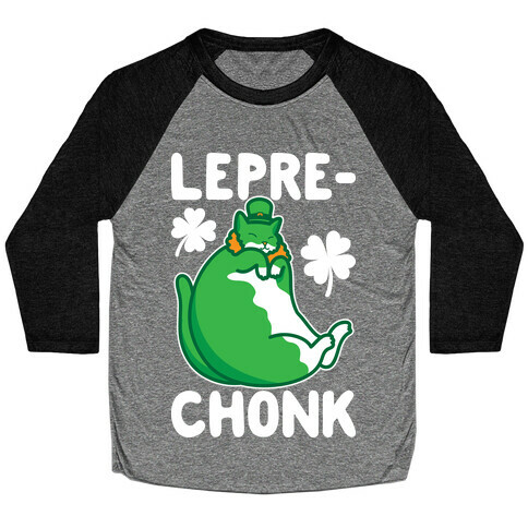 LepreCHONK Cat Baseball Tee