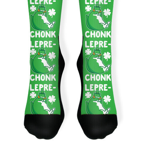 LepreCHONK Cat Sock